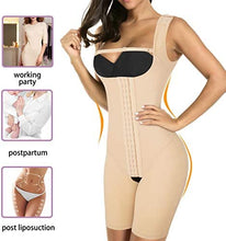Load image into Gallery viewer, Snatched Tummy Control Shapewear Hi-waist Thigh Slimmer Full Body Shaper Open Bust