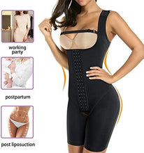Load image into Gallery viewer, Snatched Tummy Control Shapewear Hi-waist Thigh Slimmer Full Body Shaper Open Bust