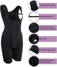 Load image into Gallery viewer, Snatched Tummy Control Shapewear Hi-waist Thigh Slimmer Full Body Shaper Open Bust