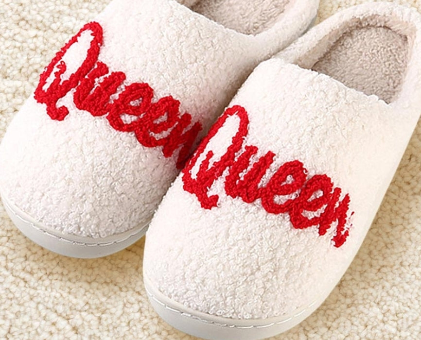 Large Queen Slippers (Red)