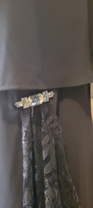 Like New Black Sheer Dress