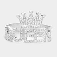 Load image into Gallery viewer, Queen Crown Bracelet
