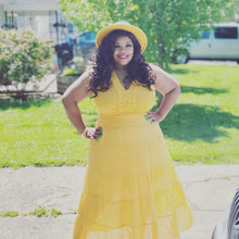 Load image into Gallery viewer, Yellow Orange Sundress
