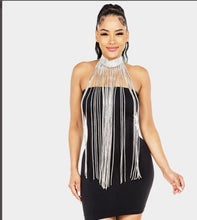 Load image into Gallery viewer, New Chain Fringe Neck Collar
