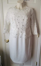 Load image into Gallery viewer, Used White 2pc Skirt
