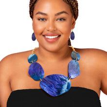Load image into Gallery viewer, Iridescent Dipped Necklace Set
