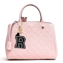 Load image into Gallery viewer, R Black Keychain Bag Charm
